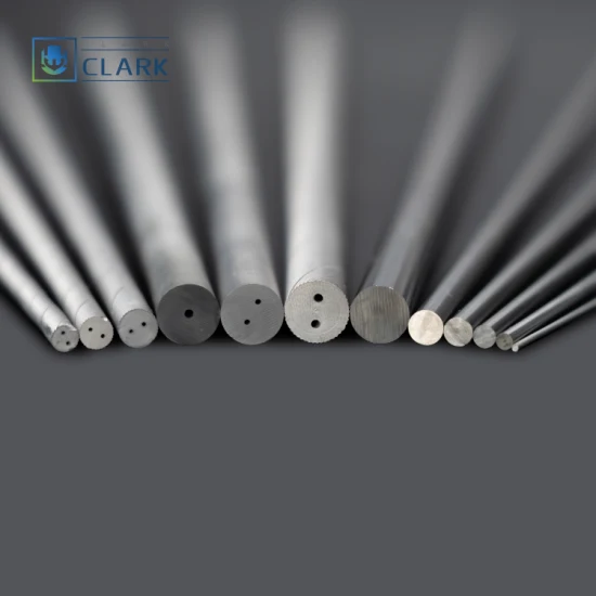 Cemented Carbide Blanks Solid Pure Tungsten Rod / Bar for Milling Drilling